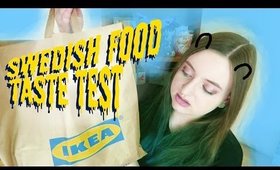 IKEA Taste Test! (Swedish food!)