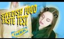 IKEA Taste Test! (Swedish food!)