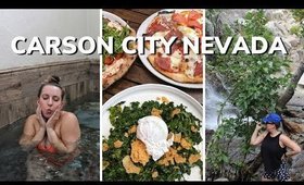 24 HOURS IN CARSON CITY NEVADA ⛰️ HOT SPRINGS, GOOD EATS, & OTHER THINGS TO DO IN CARSON CITY