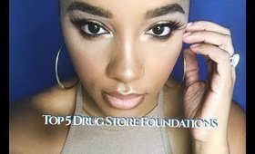 Top 5 drugstore foundations