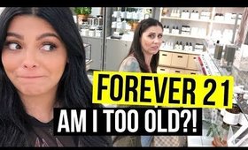 VLOG: Am I Too Old for FOREVER21?! | SCCASTANEDA
