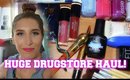 HUGE DRUGSTORE HAUL ( Summer '16) Makeup, nail polish, brushes & more!