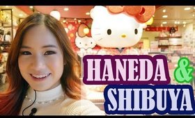 Japan Vlog: I'm on JAPANESE TV! | Haneda Airport & Shibuya ❤️