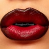 Ombre red lip