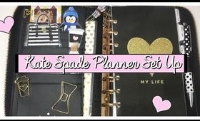 Kate Spade Planner Setup (PoshLifeDiaries)