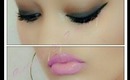 Smokey Eyes and Pink Lips