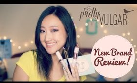 Review and Application of Pretty Vulgar Makeup! NEW BRAND ⎮ Amy Cho
