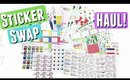 Etsy Sticker swap HAUL | Belloxoplanning