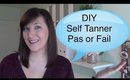 Pinterest Pass/Fail DIY Self Tanner 2 ways