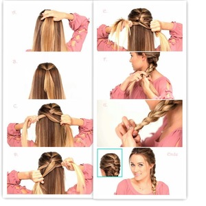 How to make a french braid