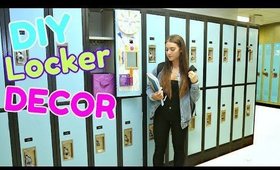 BACK to SCHOOL: LOCKER DECORATIONS + DIY LOCKER DECOR