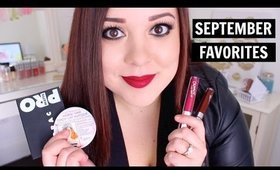 SEPTEMBER FAVORITES 2015! elf, theBalm, LORAC, and more!