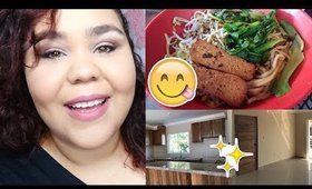 Modelo de mi apto, comida vegetariana, volví a grabar | Kittypinky