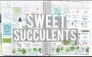 SWEET SUCCULENTS PLAN WITH ME