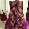 Bow hairstyles!