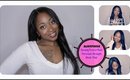 How to sew in a Lace wig | Peruvian Sleek Straight Long Hair  | BeautyForever Hair Review