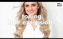 How To: Tone Hair Extensions | Milk + Blush