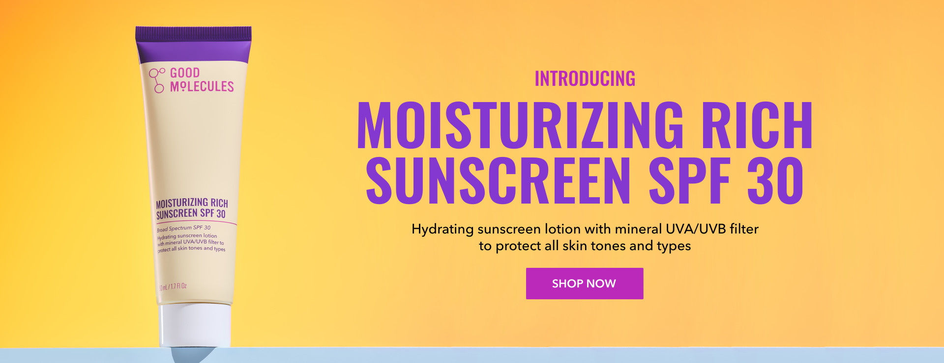 Moisturizing Rich Sunscreen SPF 30