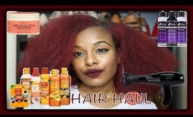 HAIR HAUL & GIVEAWAY | Mane Choice, Eco Styler Coconut Gel, Creme Of Nature, FHI & MORE