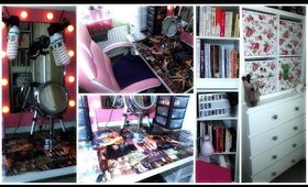 Make-Up & Beauty Room Tour 2017