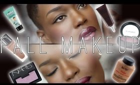 Fall 2014 Makeup | Dark Lips Plum Cheeks