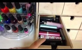 OVERVIEW: Updated Makeup Collection/storage