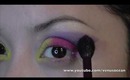 Colorful eyeshadow tutorial