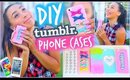 DIY 5 Easy Phone Cases (Studded, Ombre & More) | Tumblr Inspired