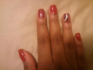 Acrylic nails. Just messing around.