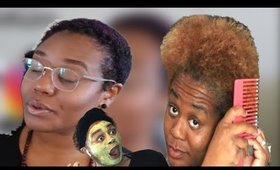 How to grow natural hair FASTER AND LONGER! OVER 1 INCH EACH MONTH! CYN DOLL