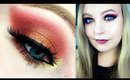 Cranberry and Bronze Makeup Tutorial - Kat Von D Mi Vida Loca palette