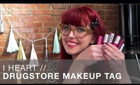 I Heart DRUGSTORE Makeup Tag!!