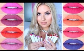 Lip Swatch & Review ♡ Colourpop Matte X Lippie Stix FULL COLLECTION