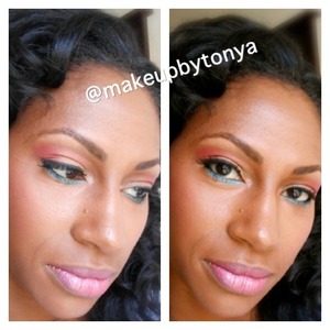 Products and tutorial at www.makeupbytonya.com 