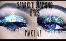 New years eve diamond glitter eye make up