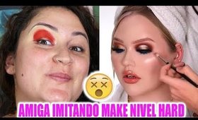 AMIGA TENTANDO IMITAR UMA MAKE GRINGA NIVEL HARD EM MIM!