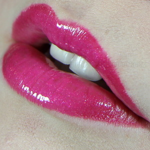 A great way to make your lips appear fuller is with a subtle gradient as I've done here. 