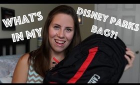 What's in my Disney Park Bag?!