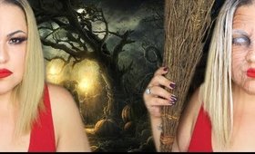 Halloween Tutorial : Beautiful Old Hag - Hermosa y Vieja Bruja (arabikqueen)