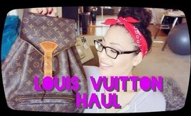 Louis Vuitton Haul // Montsouris GM