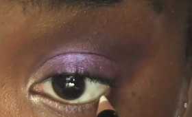 Tutorial: Makeup Purple MAC eyes for Girls WITH or WITHOUT glasses!