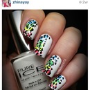 Leopard nails
