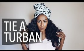 TIE A TURBAN (4 Simple Ways)