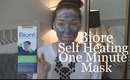Biore Self Heating Mask | First Impression