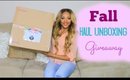 Fall Haul/Unboxing + Giveaway