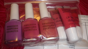 My OCC Lip Tars and Nail Polish purchase a while back. Will do haul review and post pics on my blog soon!