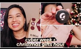 Cyber Week Haul + Christmas Gift Ideas | Gymshark, Glossier, Keurig K-Mini, InStyler, BIG SAVINGS!