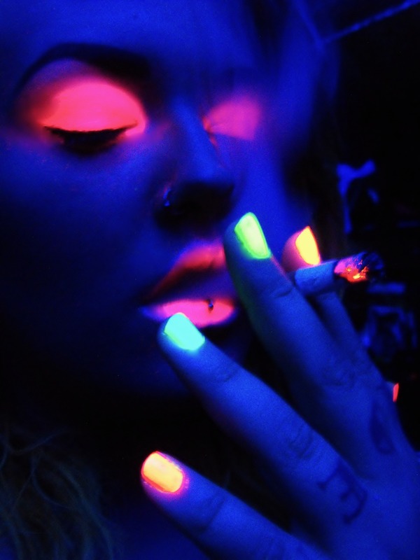 Blacklight Makeup | Denali B.'s Photo | Beautylish