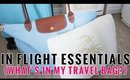 In Flight Essentials | What's in my Longchamp Travel Bag? | Charmaine Dulak