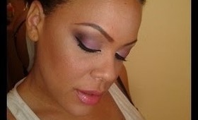 Dark Purple Smoky Eye Makeup Tutorial